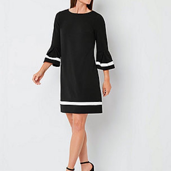 R&K Dresses & Skirts - R & K Originals Womens 3/4 Sleeve Shift Dress - NWT